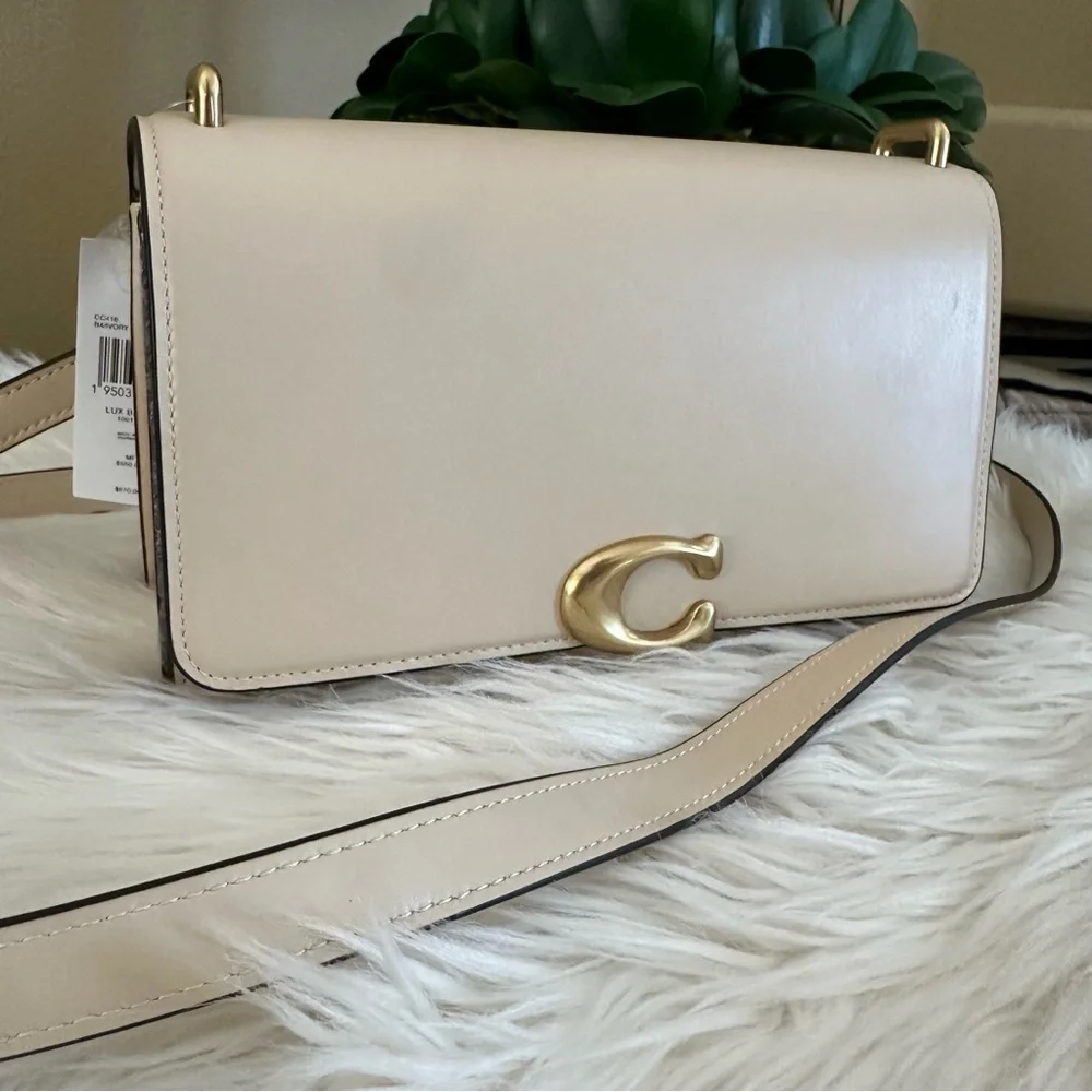 New coach Bandit Leather Shoulder Bag